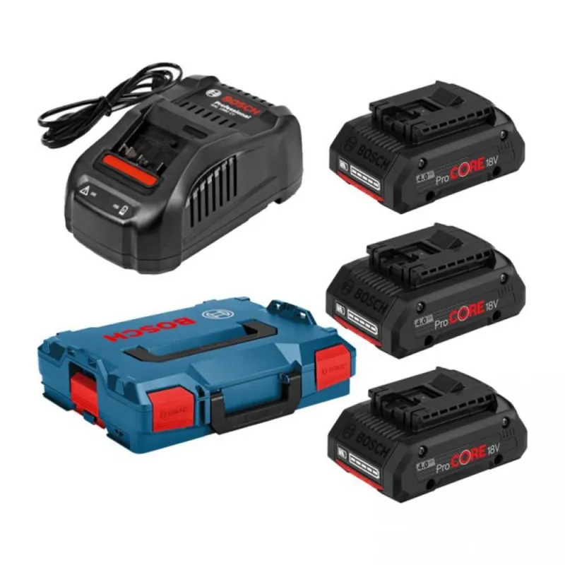 Bosch Батерия акумулаторна Li-Ion със зарядно устройство 18 V, 4 Ah – Инструменти | TopZone.bg