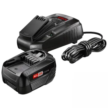 Bosch Батерия акумулаторна Li-Ion със зарядно устройство 18 V, 4 Ah, PBA 18 V