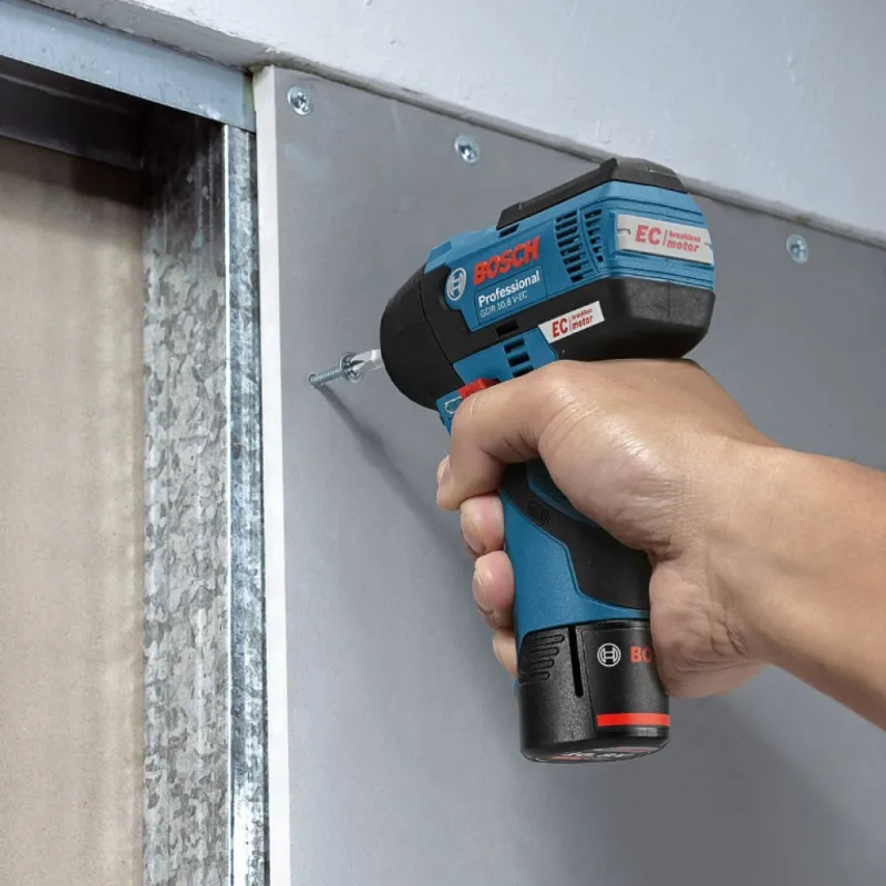 Bosch Гайковерт акумулаторен ударен без батерия и зарядно, 12 V, 110 Nm, 1/4, GDR 12V-110 – Инструменти | TopZone.bg