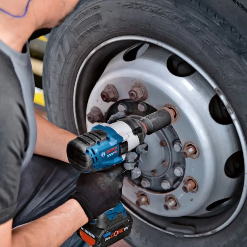 Bosch Гайковерт акумулаторен ударен без батерия и зарядно, 18 V, 1050 Nm, 3/4, GDS 18V-1050 H – Инструменти | TopZone.bg