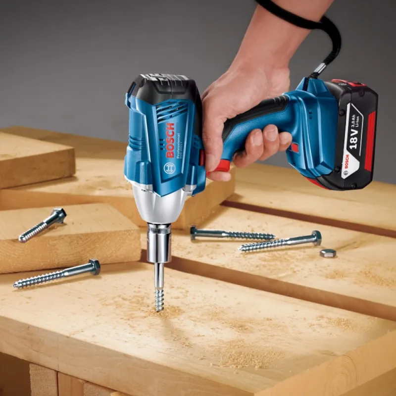 Bosch Гайковерт акумулаторен ударен без батерия и зарядно, 18 V, 250 Nm, 1/2, GDS 250-LI Professional – Инструменти | TopZone.bg