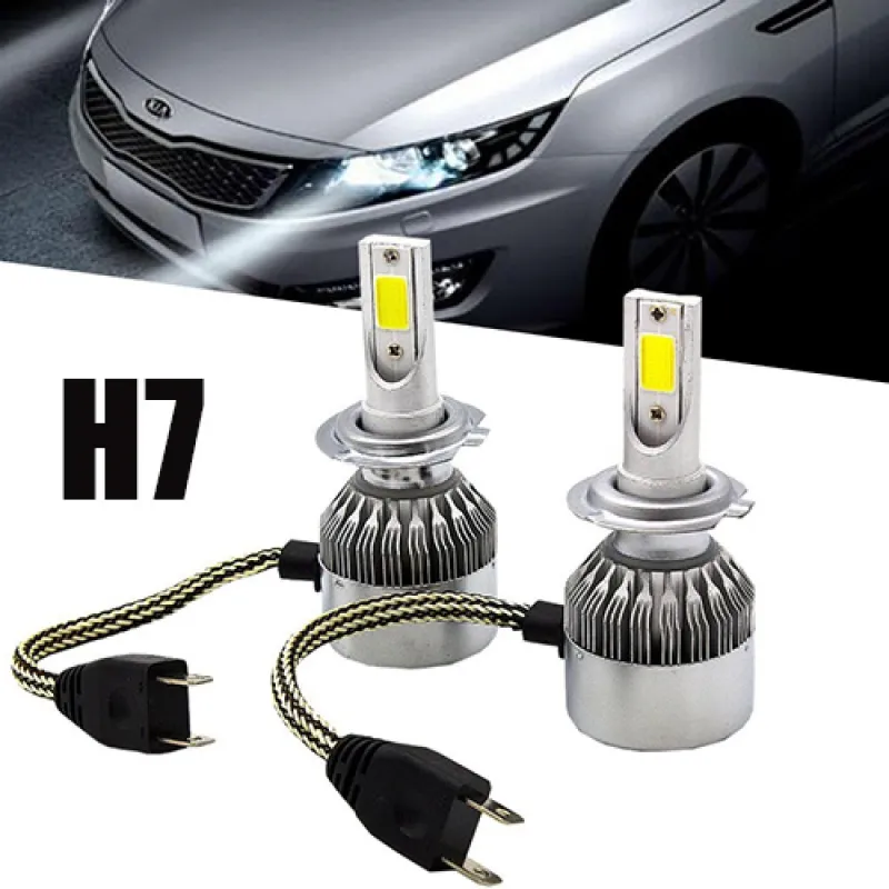 LED ДИОДНИ КРУШКИ C6 H4 Golden - 80W/ 8000LM Led Headlight – Авто | TopZone.bg