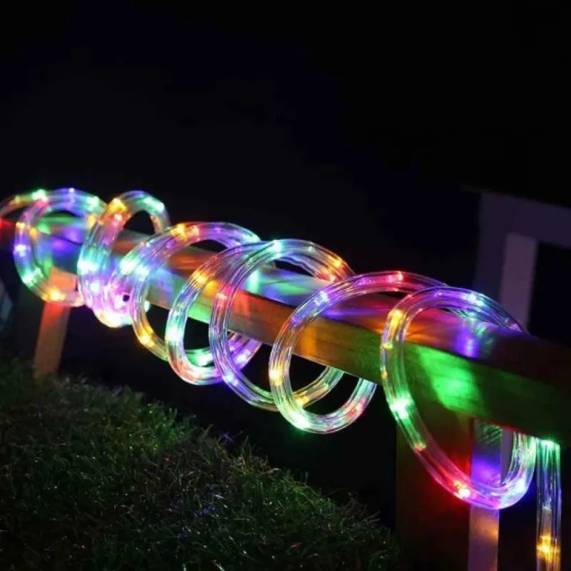 LED маркуч 10м за декоративно осветление, водоустойчива IP65 – Коледна украса | TopZone.bg