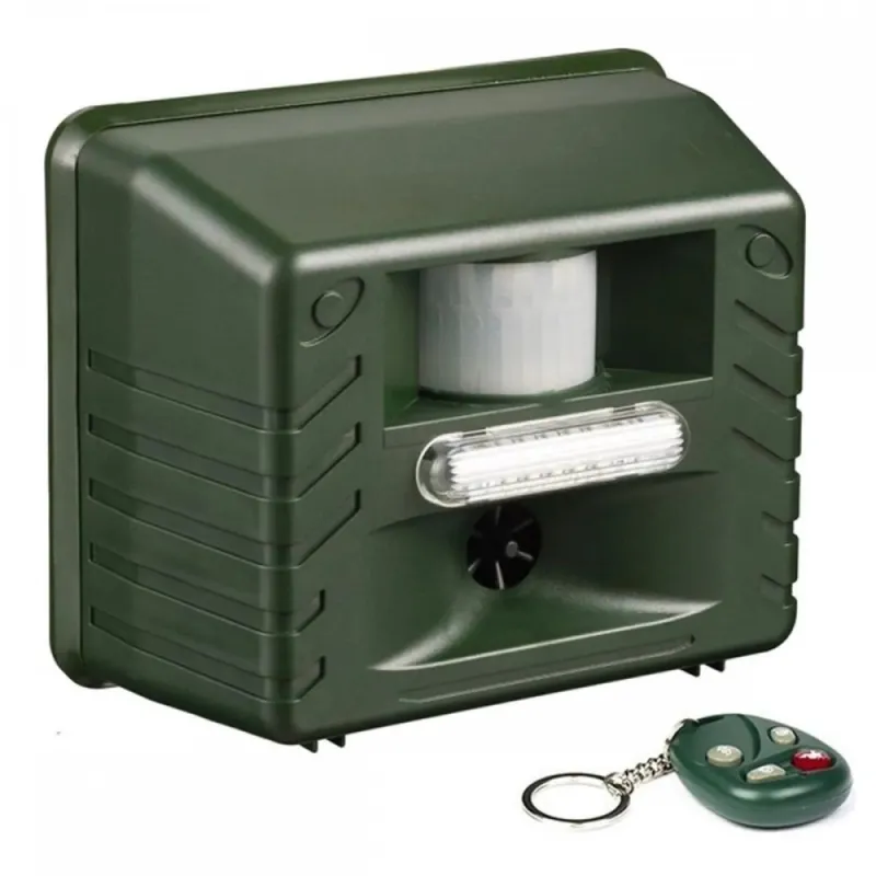 MultiStop Outdoor+ Ултразвуков уред за защита от кучета, котки и диви животни с аларма и дистанционно управление – Борба с вредители | TopZone.bg