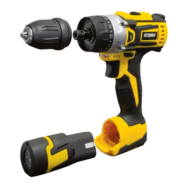 RTR MAX АКУМУЛАТОРЕН ВИНТОВЕРТ 12V RTX1214 – Инструменти | TopZone.bg