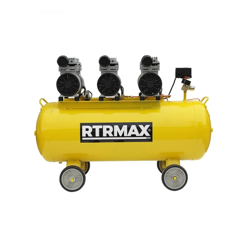 RTR - MAX КОМПРЕСОР БЕЗШУМЕН 50 Л 1100W 8BAR – Инструменти | TopZone.bg