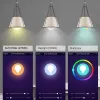 Wi Fi интелигентна крушка 9W - E27 RGBCW, LED Димируема крушка – Забавление | TopZone.bg