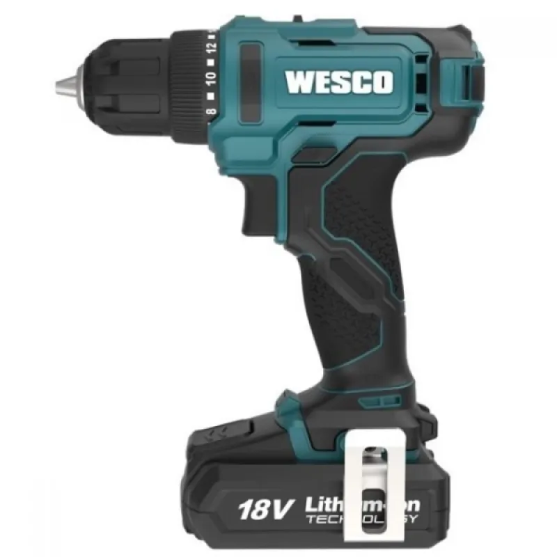 Акумулаторен винтоверт Wesco WS2388, 18V – Винтоверти | TopZone.bg