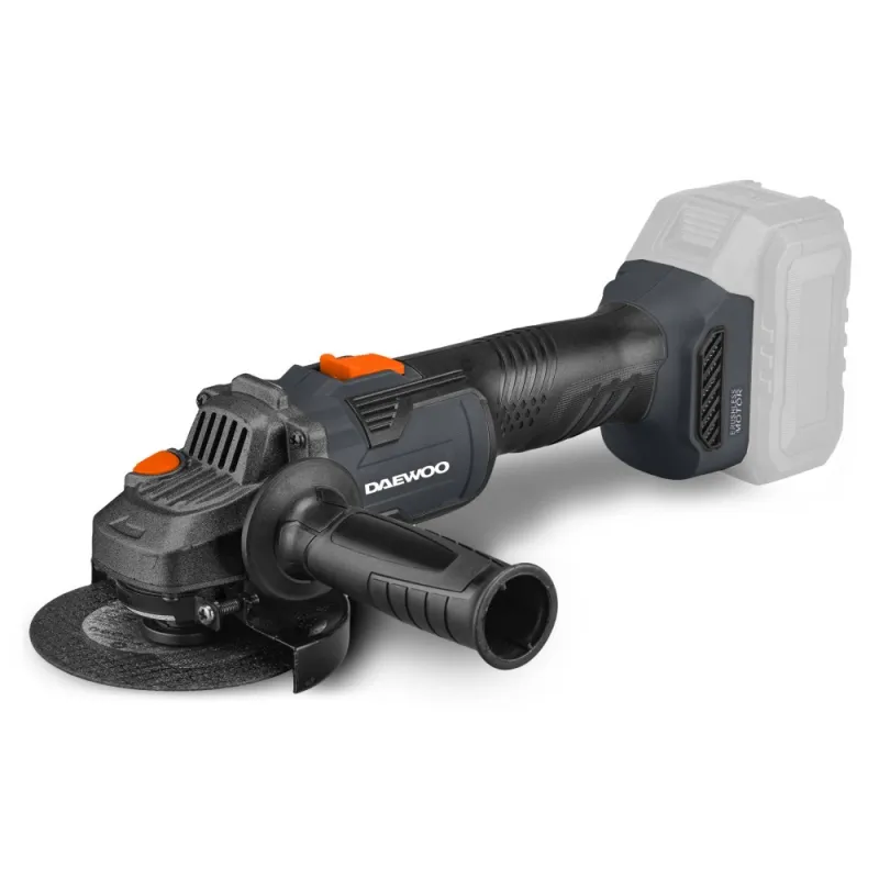 Акумулаторен ъглошлайф безчетковUNI-BAT, 125mm, 1050W 20V Li-ion, DAEWOO DALAGBL20-125 – Ъглошлайфи | TopZone.bg