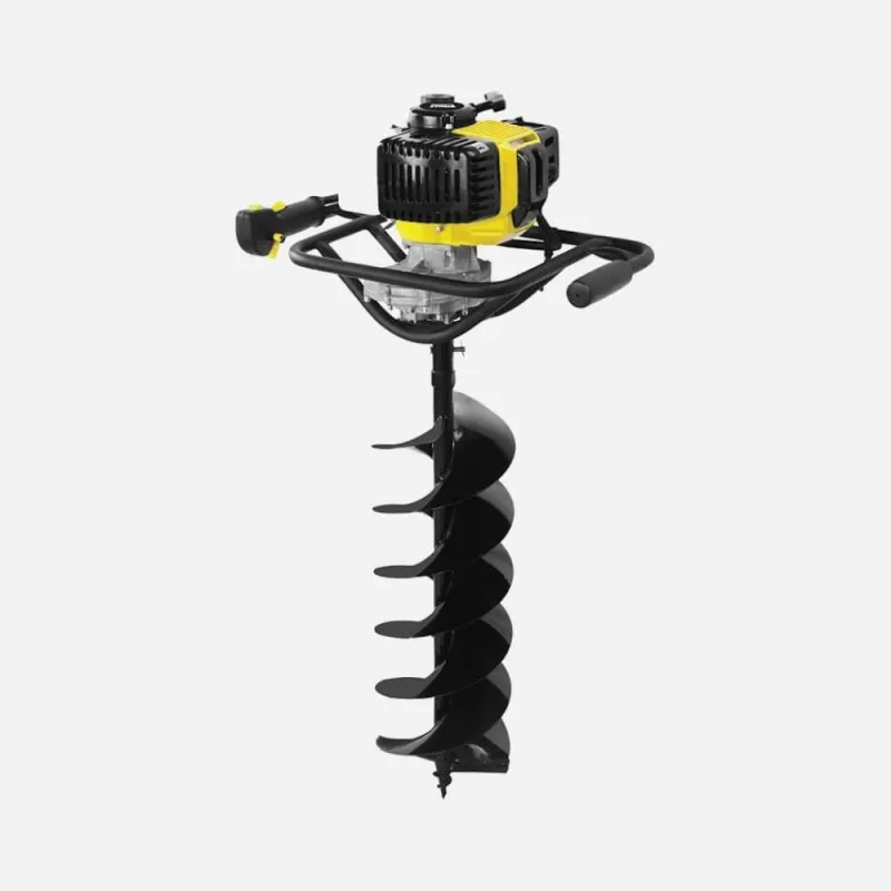 БЕНЗИНОВ СВРЕДЕЛ 2HP С БУРГИЯ 80Х200ММ – Градинска техника | TopZone.bg
