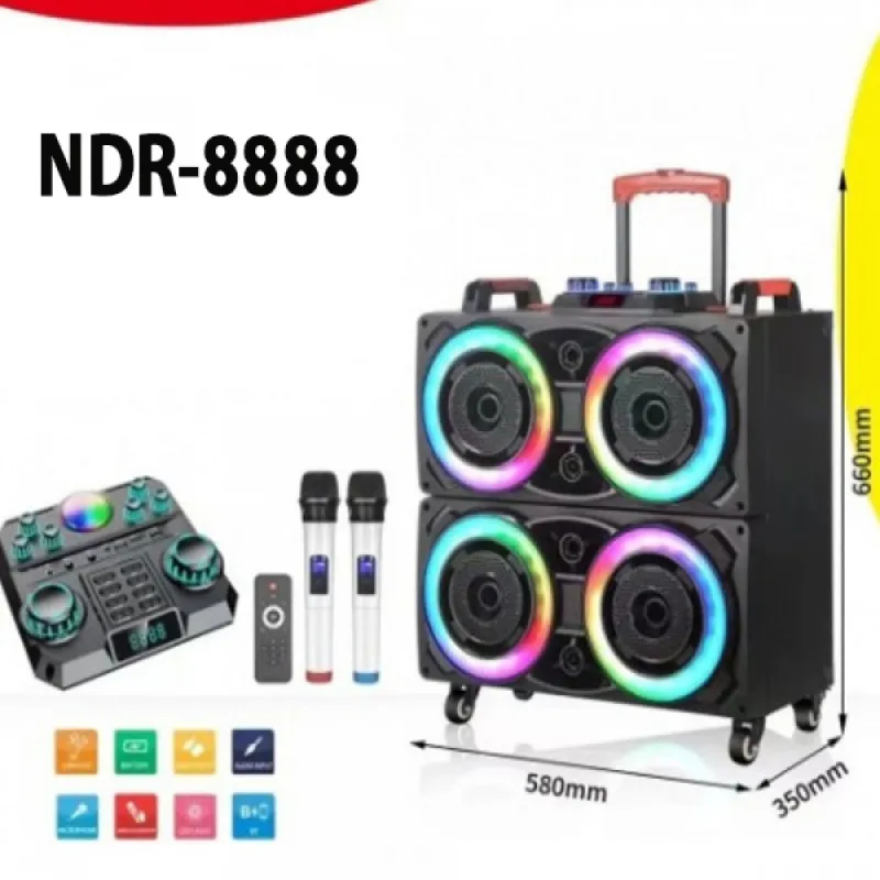 Безжична тонколона NDR-8888 – Аудио техника | TopZone.bg