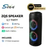 Безжична тонколона ZQS2601 2х6,5inch и микрофона – Аудио техника | TopZone.bg