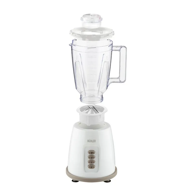 Блендер Muhler MB-155, 500W, 1.5 л, пласт.кана, сив – Кухненски уреди | TopZone.bg