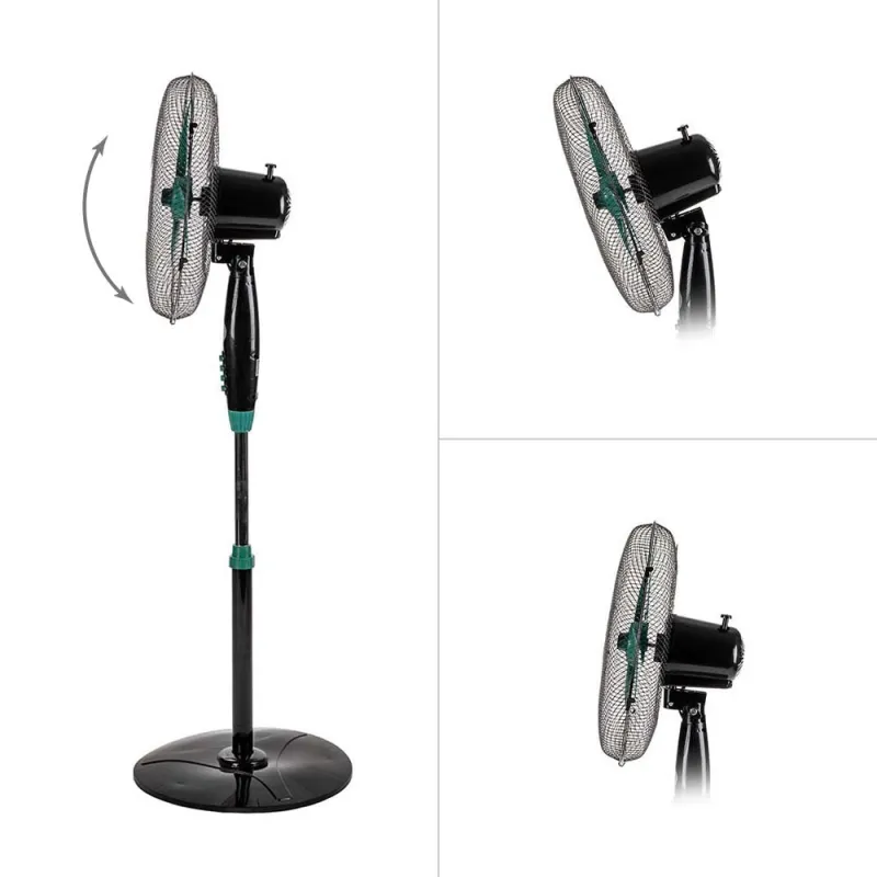 Вентилатор на стойка 16 Muhler FM-1650, 40W – Отопление и охлаждане | TopZone.bg