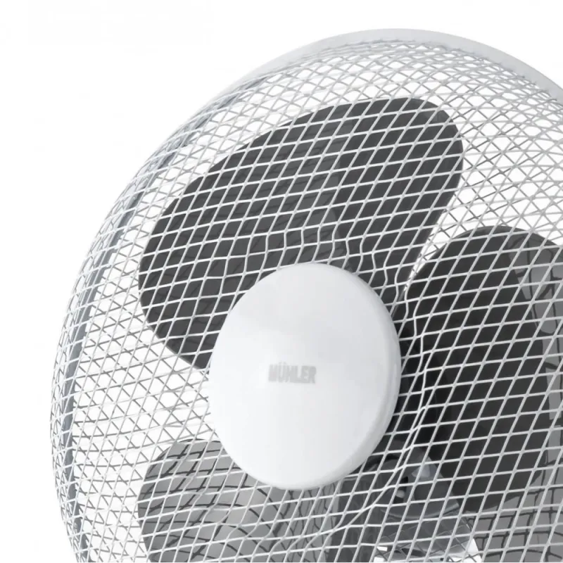 Вентилатор настолен 12 Muhler FM-12, 30W, 3 перки – Отопление и охлаждане | TopZone.bg
