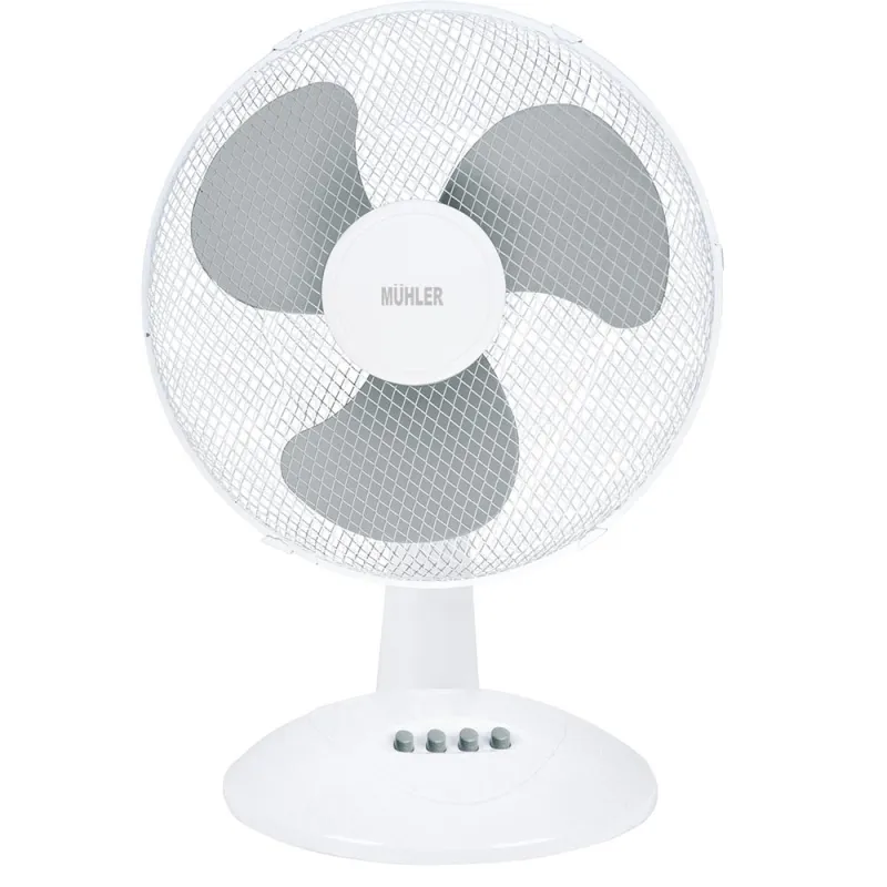 Вентилатор настолен 16 Muhler FM-16, 40W, 3 перки – Отопление и охлаждане | TopZone.bg