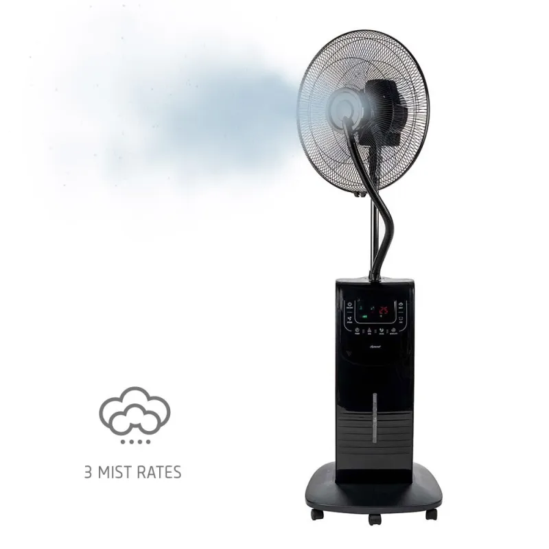 Вентилатор с водна мъгла 16 Diplomat DX-77 PHANTOM 7in1, 90W, мултифункционален, LED, дистанционно – Отопление и охлаждане | TopZone.bg