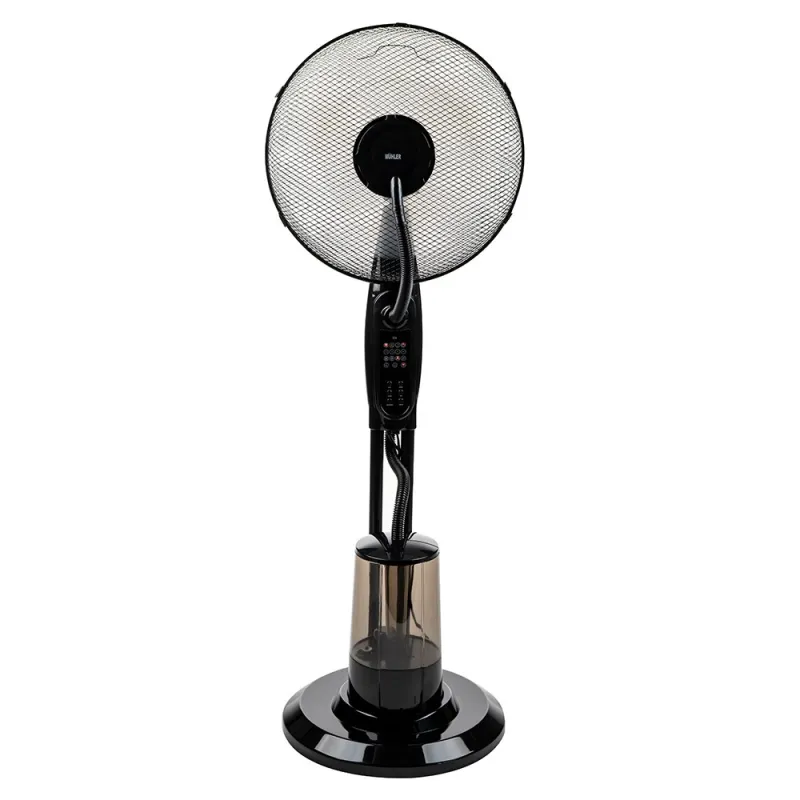 Вентилатор с водна мъгла 16 Muhler MF-1609RC, 75W, LED, дистанционно – Отопление и охлаждане | TopZone.bg