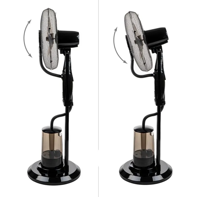 Вентилатор с водна мъгла 16 Muhler MF-1609RC, 75W, LED, дистанционно – Отопление и охлаждане | TopZone.bg