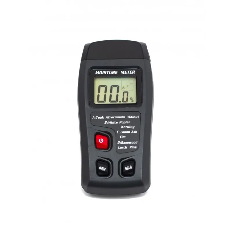 Влагомер за дървесина, 0 - 99%, захранване 1 х 9V, LCD дисплей – Измервателни уреди | TopZone.bg