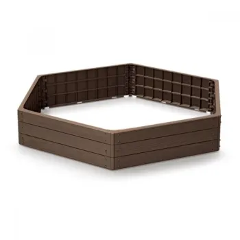 Градинска кашпа Prosperplast Woody Pile шестостен 1480x1290 IBWH-7587U