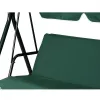 Градинска люлка зеленa с бял кант My Garden TLS001 Green – Градинска техника | TopZone.bg