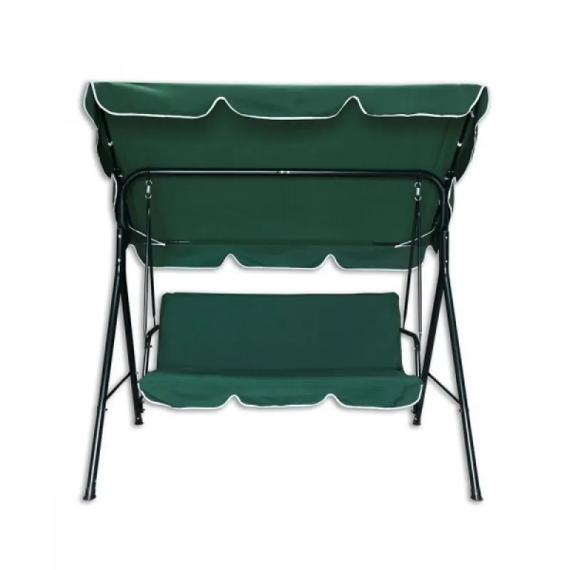 Градинска люлка зеленa с бял кант My Garden TLS001 Green – Градинска техника | TopZone.bg