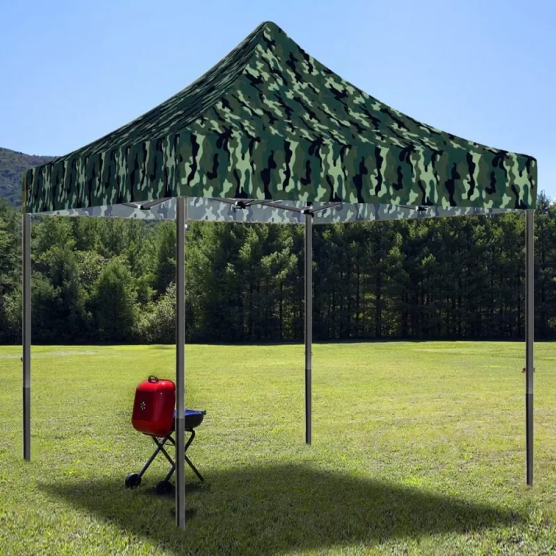 Градинска шатра Army Green 3х3 без страница – Градински мебели | TopZone.bg