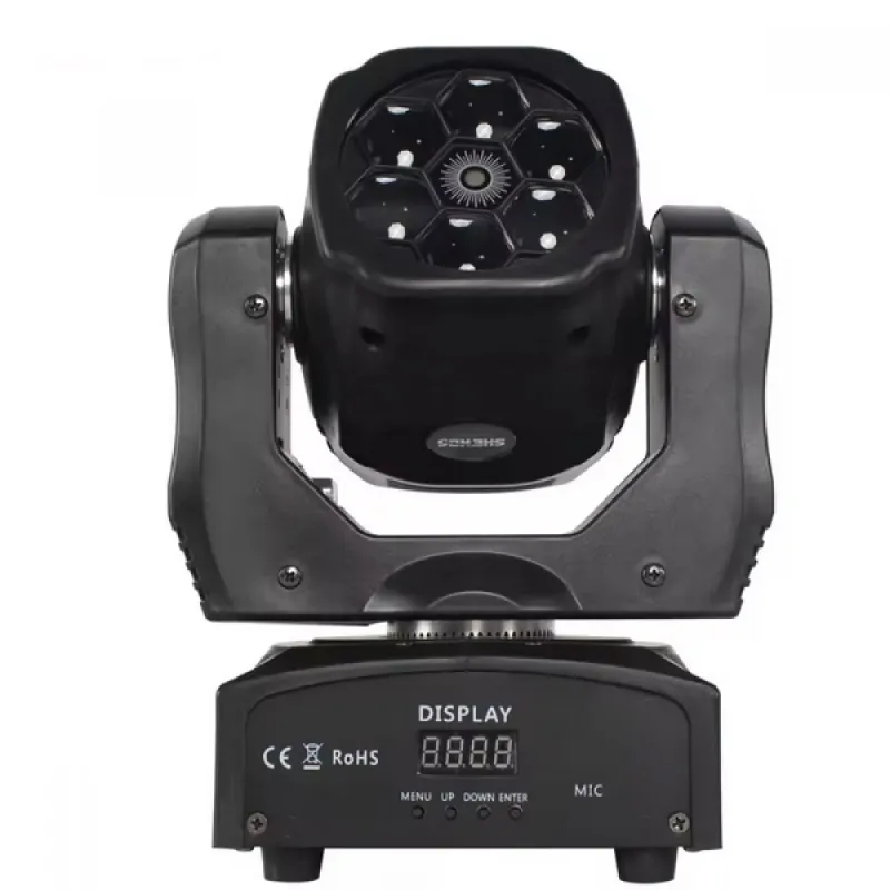 Диско прожектор със 7 диода Moving Head – Забавление | TopZone.bg