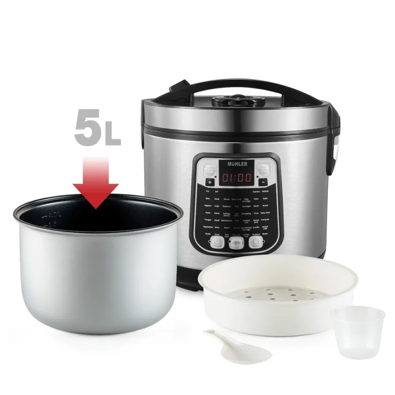 Електрически мултикукър MUHLER MLC-5045 – Кухненски уреди | TopZone.bg