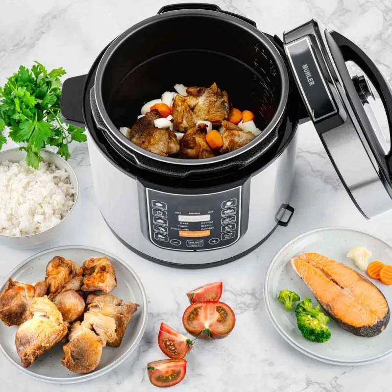 Електрически мултикукър под налягане Muhler MLC-6050P – Кухненски уреди | TopZone.bg