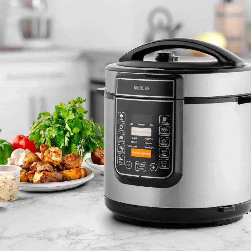 Електрически мултикукър под налягане Muhler MLC-6050P – Кухненски уреди | TopZone.bg