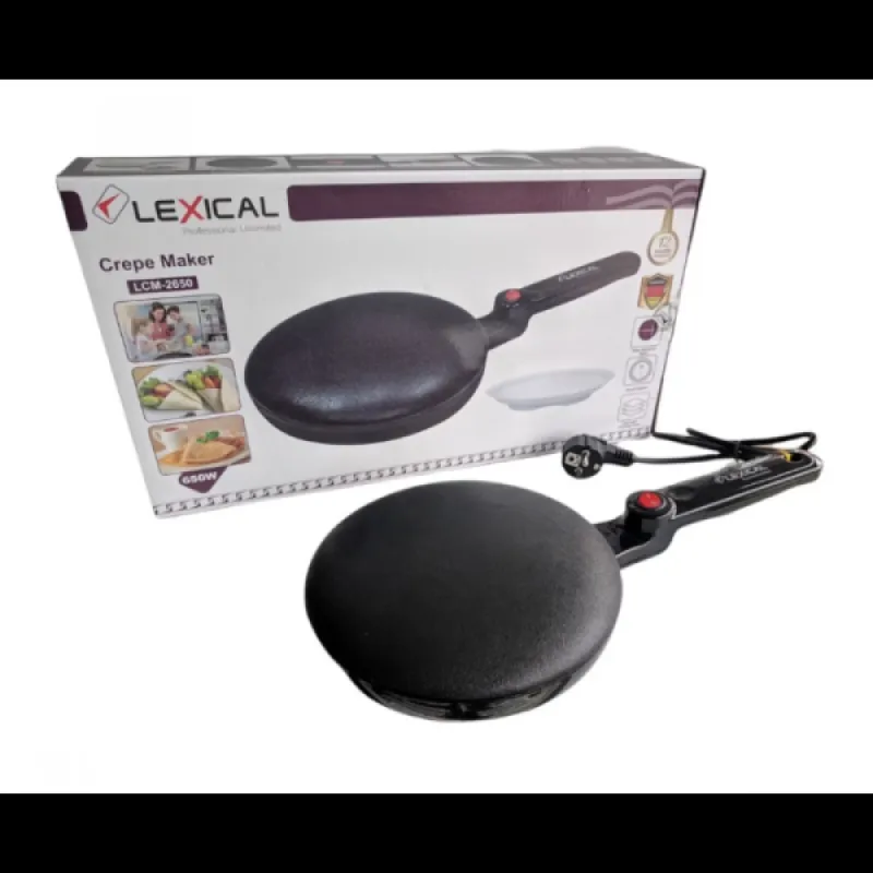 Електрически тиган за палачинки Lexical LCM-2650 – Кухненски уреди | TopZone.bg