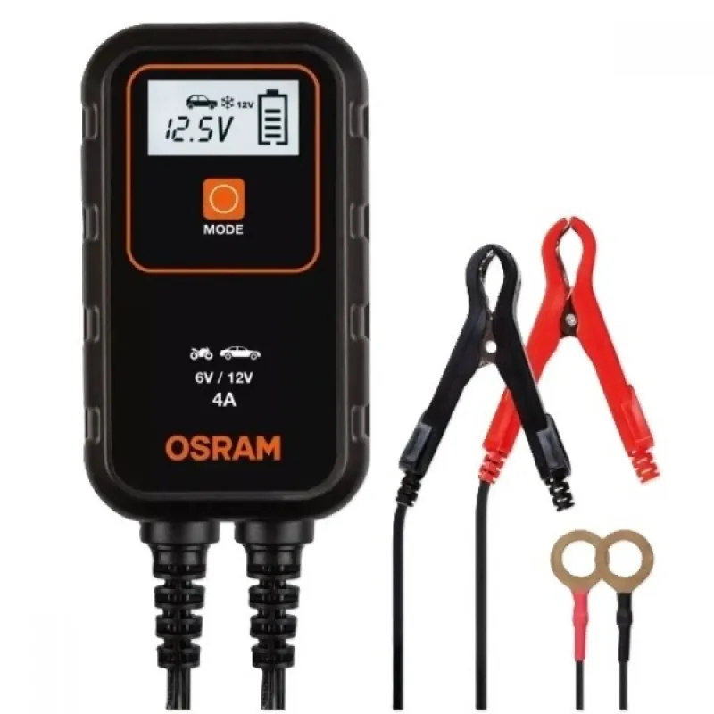 Зарядно устройство за акумулатор OSRAM max 4A – Батерии и зарядни | TopZone.bg