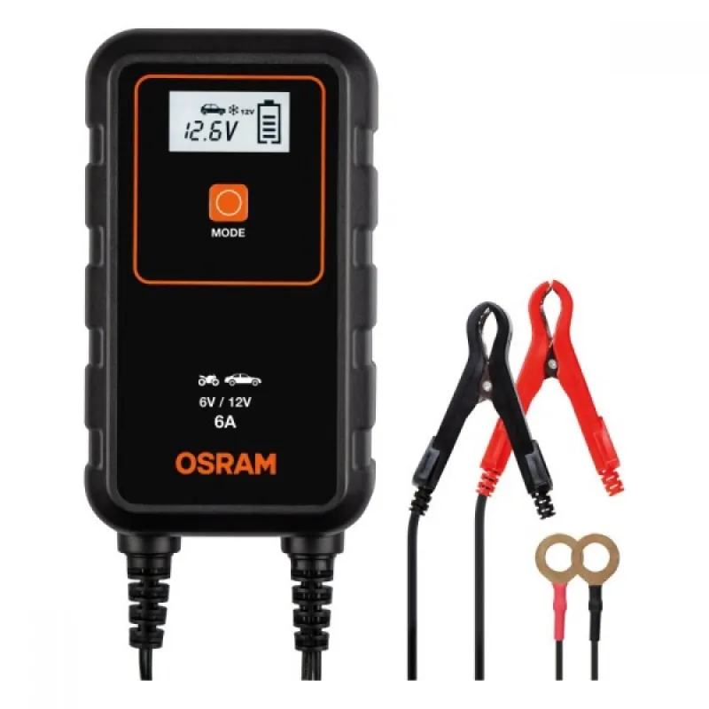 Зарядно устройство за акумулатор max 6A, OSRAM – Аксесоари | TopZone.bg