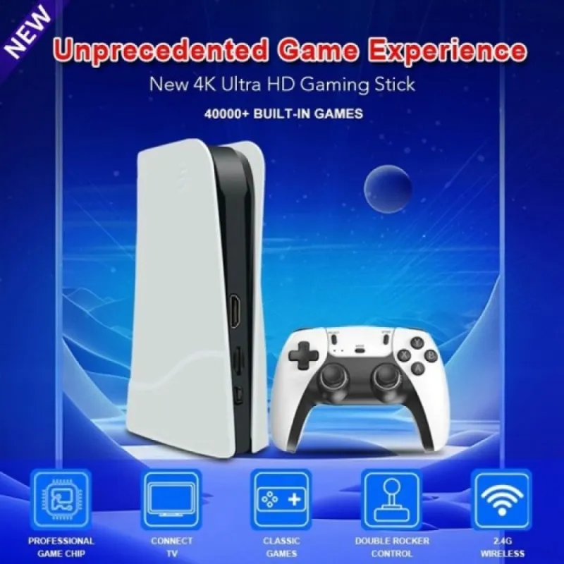 Игрална конзола RS5 – 4K Game Stick – Забавление | TopZone.bg