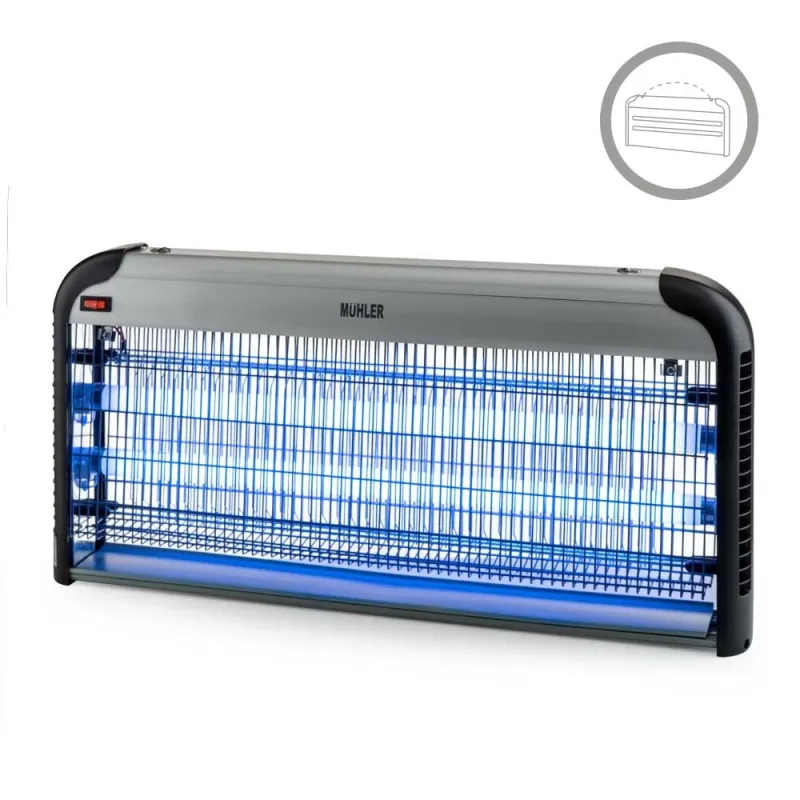 Инсектицидна лампа Muhler MIK-100, 40W, 100м2 – Градинска техника | TopZone.bg