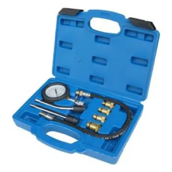КОМЛЕКТ ТЕСТЕР ЗА КОМПРЕСИЯ НА БЕНЗИНОВ ДВИГАТЕЛ