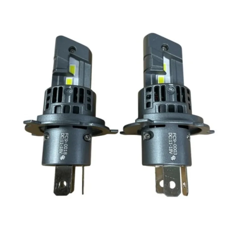 КОМПЛЕКТ LED ДИОДНИ КРУШКИ ЗА КОЛА - ЗА ДИРЕКТЕН МОНТАЖ E4X H4/H18 – Аксесоари | TopZone.bg
