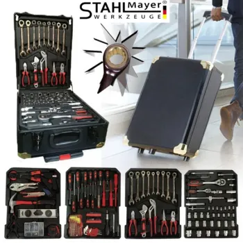 КУФАР С ИНСТРУМЕНТИ 399 ЧАСТИ STAHL MAYER