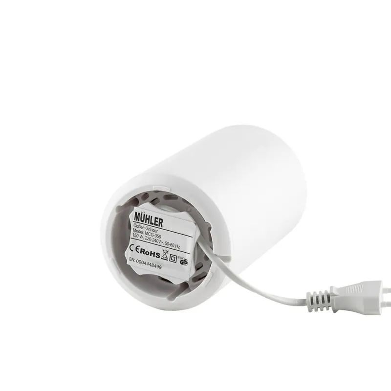Кафемелачка Muhler MCG-355, бял – Кухненски уреди | TopZone.bg
