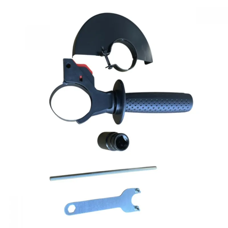 Комплект 5в1 акумулаторна лампа, перфоратор, гайковерт, винтоверт, ъглошлайф – Акумулаторни инструменти | TopZone.bg