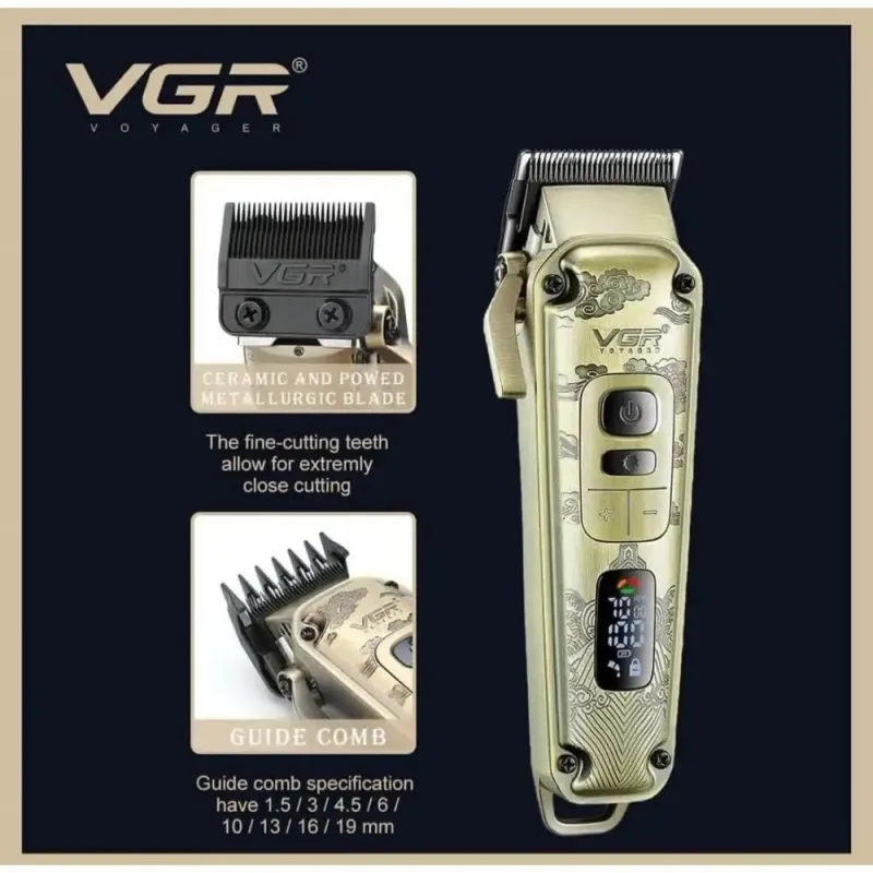 Комплект за подстригване, бръснене и оформяне VGR V-642 – Машинки за подстригване | TopZone.bg