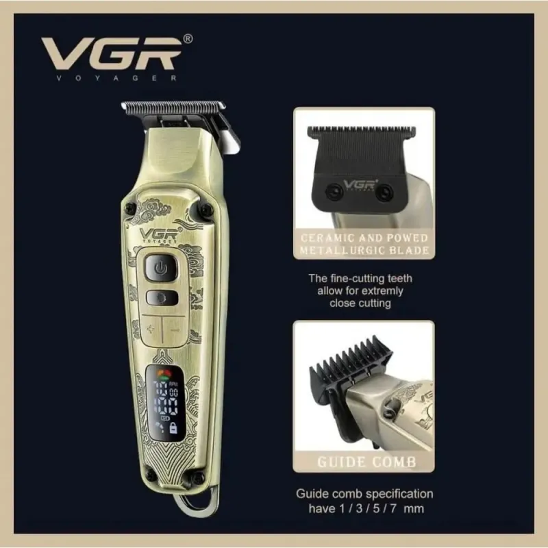 Комплект за подстригване, бръснене и оформяне VGR V-642 – Машинки за подстригване | TopZone.bg