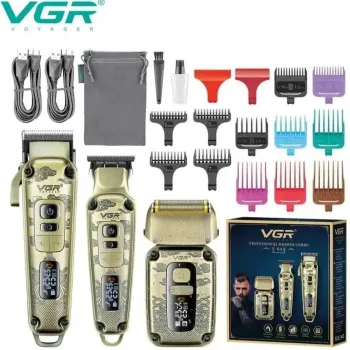 Комплект за подстригване, бръснене и оформяне VGR V-642