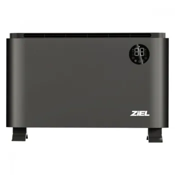Конвектор Ziel CH-11DB, WiFi, Черен