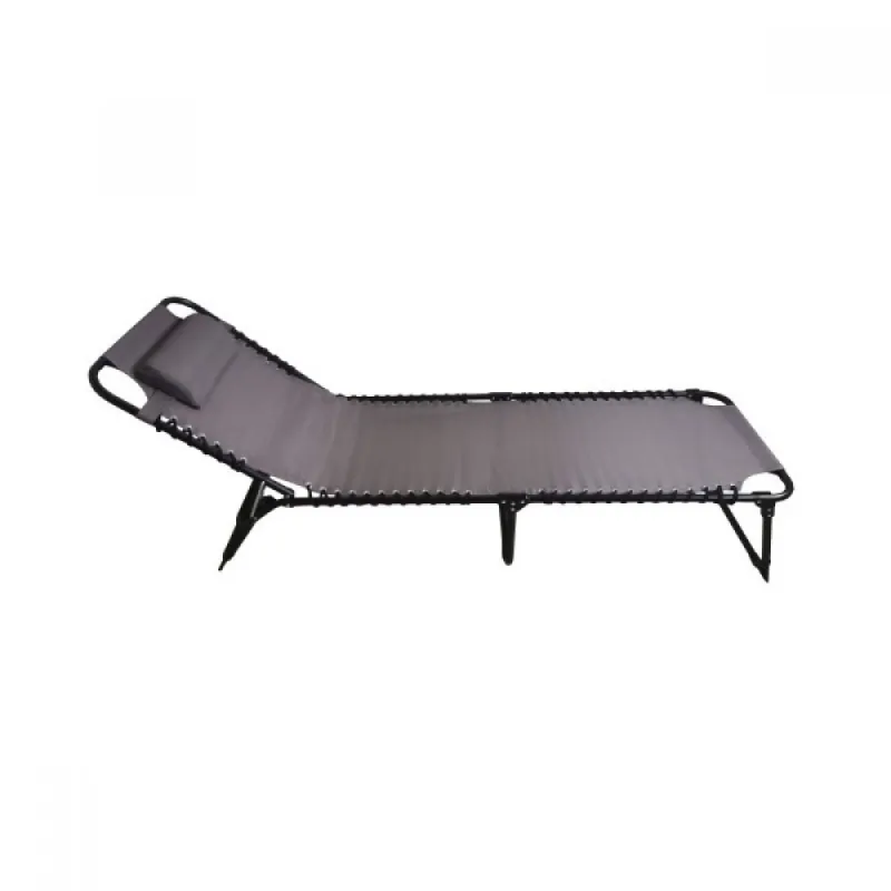Къмпинг легло 190х58х28см сив ZRL011-g – Къмпинг | TopZone.bg