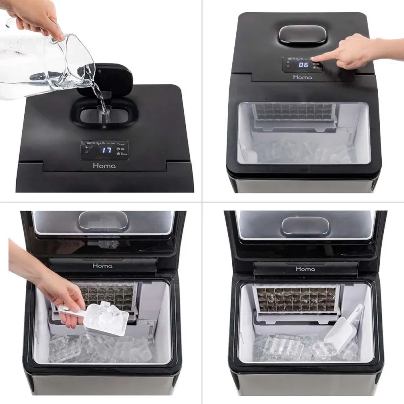 Ледогенератор HOMA HIM-3024PRO – Кухненски уреди | TopZone.bg