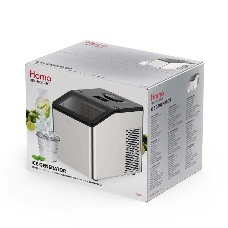 Ледогенератор HOMA HIM-3024PRO – Кухненски уреди | TopZone.bg