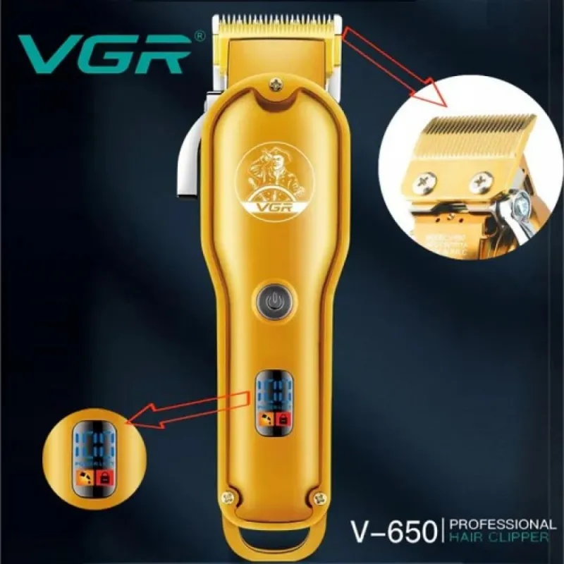 Машинка за подстригване на брада и коса VGR 650 – Машинки за подстригване | TopZone.bg